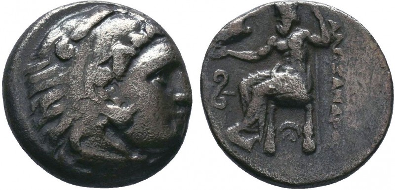 Kings of Macedon . Alexander III. "The Great" (336-323 BC). AR Drachm 

Conditio...
