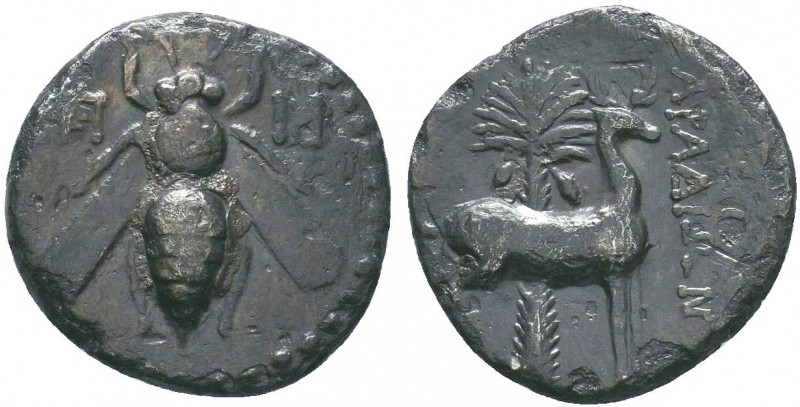 Ionia, Ephesos. AR Drachm, c. 202-150 BC. 

Condition: Very Fine

Weight:3.01 gr...