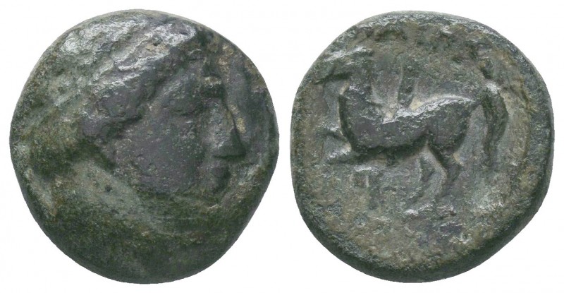 Kings of Macedon . Philip II, AE Unit 359-336 BC

Condition: Very Fine

Weight:5...