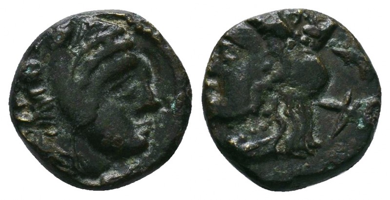 Bithynia, Herakleia Pontika Æ. 4th century BC.

Condition: Very Fine

Weight:2.1...