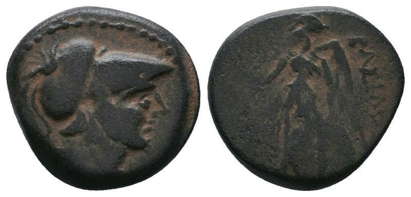Greek Coins. Ae (Circa 155-145 BC). 

Condition: Very Fine

Weight:5.81 gr
Diame...
