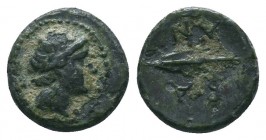 Seleuk, Antiochos I. Soter 281-262 Ae.

Condition: Very Fine

Weight:0.68 gr
Diameter: 9 mm
