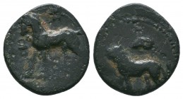 Cyprus, Citium, Pumiathon Æ Chalkous / Lion / Horse, 4th Century BC, RARE!

Condition: Very Fine

Weight:2.48 gr
Diameter: 16 mm