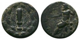 CILICIA. Tarsos. Ae (164-27 BC). 

Condition: Very Fine

Weight:3.50 gr
Diameter: 17 mm