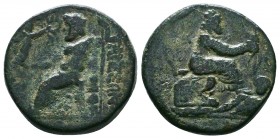 CILICIA. Tarsos. Ae (164-27 BC). 

Condition: Very Fine

Weight:13.04 gr
Diameter: 26 mm