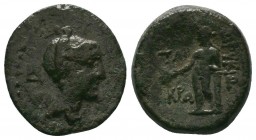 CILICIA. Korykos. Ae (1st century BC).

Condition: Very Fine

Weight:5.21 gr
Diameter: 19 mm