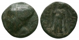 Cappadocian Kingdom. Ariarathes VI Epiphanes Philopator. 130 - 115/114 B.C. AE

Condition: Very Fine

Weight:2.20 gr
Diameter: 13 mm