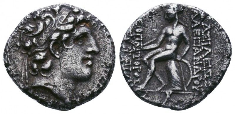 Alexander I Balas, 152 – 145
Drachm, Antiochia ad Orontem 152-149, AR

Condition...