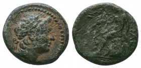 SELEUKID KINGS OF SYRIA. Antiochos I Soter (281-261 BC). Ae. Antioch.

Condition: Very Fine

Weight:2.74 gr
Diameter: 14 mm