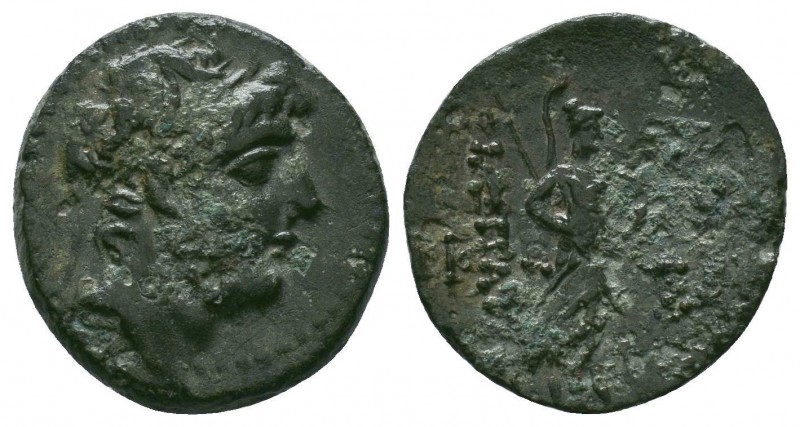 Seleukid Kingdom. Antioch. 138-129 B.C. AE 

Condition: Very Fine

Weight:3.69 g...