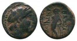 SELEUKIS & PIERIA. Seleukeia Pieria. Ae (2nd-1st centuries BC). 

Condition: Very Fine

Weight:2.53 gr
Diameter: 18 mm