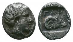 TROAS, Gargara. Circa 475-450 BC. AR Obol RARE!

Condition: Very Fine

Weight:0.47 gr
Diameter: 8 mm