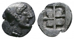 TROAS, Gargara. Circa 475-450 BC. AR Obol RARE!

Condition: Very Fine

Weight:0.51 gr
Diameter: 9 mm