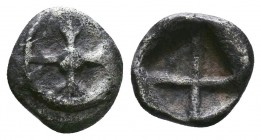 Attica, Athens AR Hemiobol. Circa 515-510 BC. Extremely RARE!

Condition: Very Fine

Weight:0.42 gr
Diameter: 8 mm