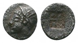 TROAS, Gargara. Circa 475-450 BC. AR Obol RARE!

Condition: Very Fine

Weight:0.20 gr
Diameter: 6 mm