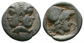 Mysia. Lampsakos circa 400-200 BC.
Diobol AR

Condition: Very Fine

Weight:1.30 gr
Diameter: 12 mm