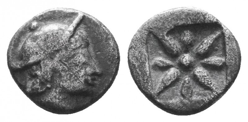 ASIA MINOR, Uncertain mint. 5th century BC. AR Obol

Condition: Very Fine

Weigh...