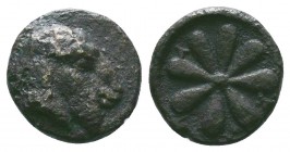 Troas, 4th century BC. AR Obol 

Condition: Very Fine

Weight:0.71 gr
Diameter: 9 mm