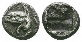 ASIA MINOR, Uncertain mint. 5th century BC. AR Obol

Condition: Very Fine

Weight:1.22 gr
Diameter: 9 mm