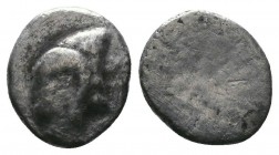 Troas, 4th century BC. AR Obol 

Condition: Very Fine

Weight:0.84 gr
Diameter: 9 mm