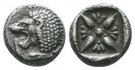Miletos AR Obol, c. 525-475 BC

Condition: Very Fine

Weight:1.08 gr
Diameter: 9 mm