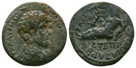 CILICIA, Anazarbus. Marcus Aurelius. 161-180 AD.AE bronze
Condition: Very Fine

Weight:6.41 gr
Diameter: 21 mm