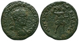 CILICIA, Mallos. Valerian I. AD 253-260. AE bronze. IMP C LIC VALERIANVS PI FE AVG, laureate and cuirassed bust right, aegis on cuirass / MALLO COLONI...