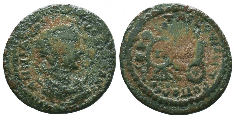 CILICIA. Tarsus. Herennia Etruscilla, Augusta, 249-251.AE Bronze, ANNIAN AITPOYK...