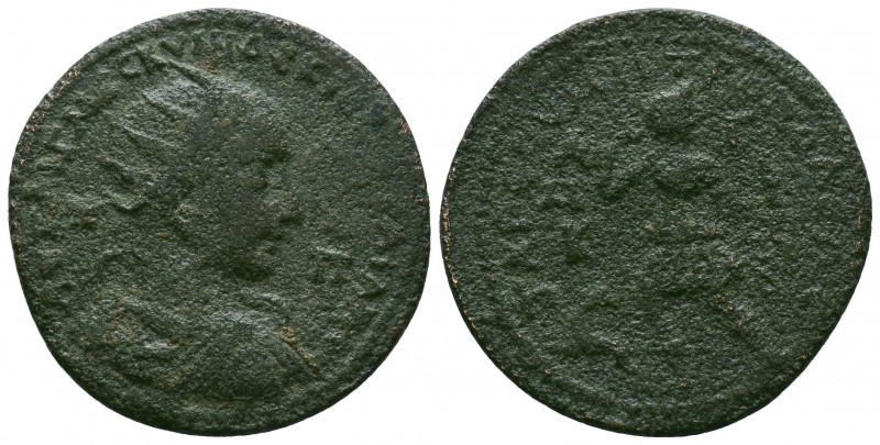 CILICIA, Tarsus. Trebonianus Gallus. AD 251-253.AE bronze.
Condition: Very Fine
...