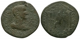 CILICIA. Selinus-Traianopolis. Herennia Etruscilla, Augusta, 249-251. AE Bronze. ЄΡЄΝΝΙΑΝ ΑΙϹΘΡΟΥϹΚΙΛΛΑΝ (sic!) ϹЄΒ Draped bust of Herennia Etruscilla...