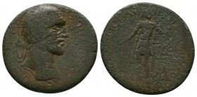 CILICIA. Selinus-Traianopolis. Herennia Etruscilla. 249-251 AD.AE bronze.ƐΡƐΝΝΙΑΝ ΑΙϹΘΡΟΥϹΚΙΛΛΑΝ ϹƐΒ ; diademed and draped bust of Etruscilla, r./ ΤΡΑ...