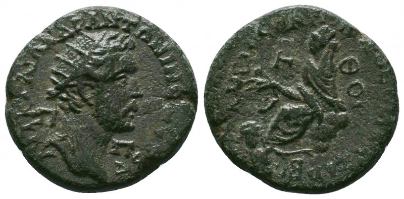 Cilicia.Anazarbus.Antoninus Pius, 138-161.AE bronze.ΑVΤ Κ Τ ΑΙΛ ΑΔΡ ΑΝΤΩΝΙΝΟϹ ϹƐ...