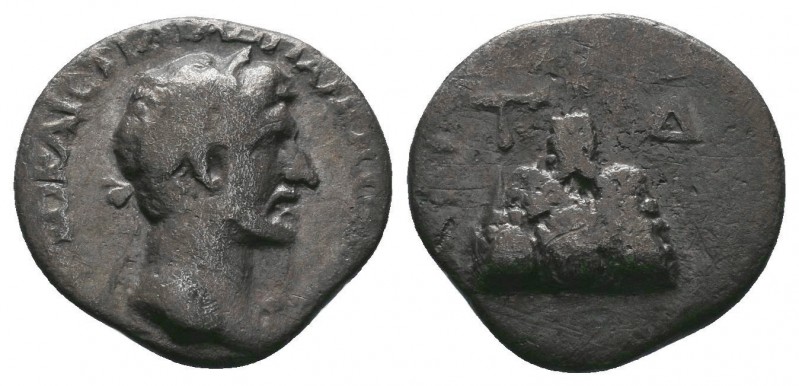 CAPPADOCIA.Caesarea.Hadrian. AD 117-138.AR hemidrachm
Condition: Very Fine

Weig...