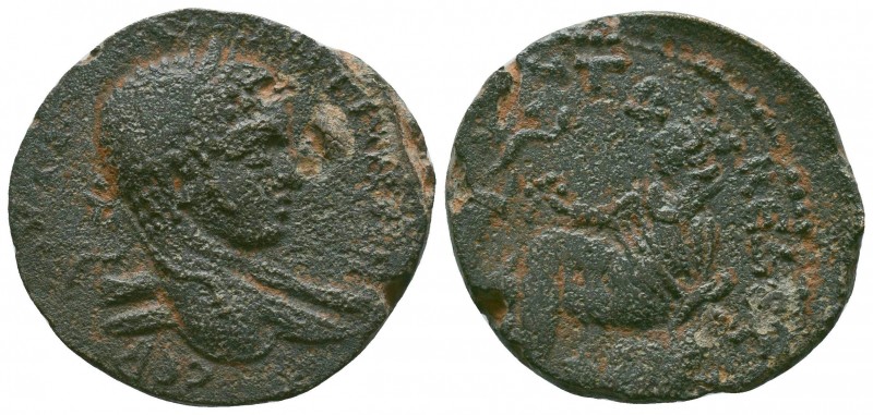 MESOPOTAMIA. Edessa. Elagabalus, 218-222.AE Bronze

Condition: Very Fine

Weight...