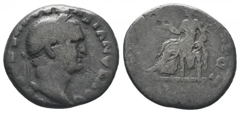 Vespasian, 69-79. Denarius

Condition: Very Fine

Weight:3.10 gr
Diameter: 17 mm