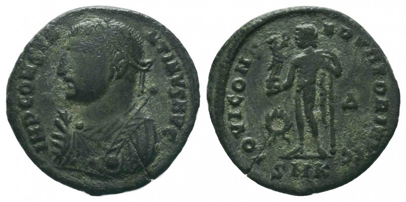 Constantinus I (306-337 AD). AE Follis 

Condition: Very Fine

Weight:2.54 gr
Di...