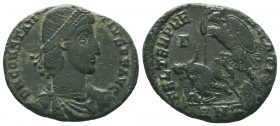 Constantius II (337-361 AD). AE Follis 

Condition: Very Fine

Weight:4.33 gr
Diameter: 23 mm
