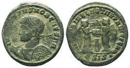Crispus, as Caesar (Costantinus I, 306-337), 

Condition: Very Fine

Weight:3.83 gr
Diameter: 21 mm