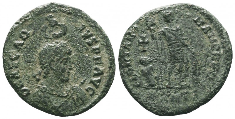 Arcadius. A.D. 383-408. AE

Condition: Very Fine

Weight:4.38 gr
Diameter: 23 mm