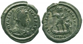 Theodosius I. A.D. 379-395. AE

Condition: Very Fine

Weight:6.47 gr
Diameter: 25 mm