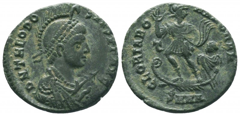 Theodosius I. A.D. 379-395. AE

Condition: Very Fine

Weight:4.13 gr
Diameter: 2...