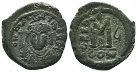 Maurice Tiberius (582-602), Follis

Condition: Very Fine

Weight:10.47 gr
Diameter: 28 mm