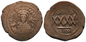 Phocas (602-610 AD). AE 

Condition: Very Fine

Weight:11.63 gr
Diameter: 32 mm