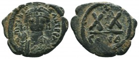 Tibèrius II Constantin (578-582), AE follis,

Condition: Very Fine

Weight:5.97 gr
Diameter: 25 mm