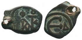 Justin II, AE Pentanummium. 

Condition: Very Fine

Weight:2.04 gr
Diameter: 17 mm