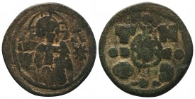 Anonymous Æ Follis / Christ Facing

Condition: Very Fine

Weight:5.80 gr
Diameter: 27 mm