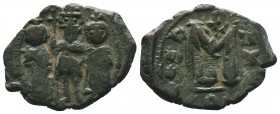 Heraclius, Heraclius Constantine and Heraclonas 610-641. AE follis,

Condition: Very Fine

Weight:5.04 gr
Diameter: 26 mm