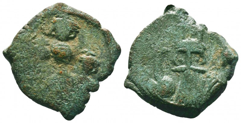 Constans II. 641-668. AE follis

Condition: Very Fine

Weight:4.84 gr
Diameter: ...