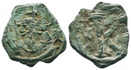 Constans II. 641-668. AE follis

Condition: Very Fine

Weight:2.34 gr
Diameter: 22 mm