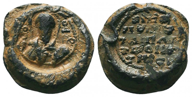 BYZANTINE LEAD SEALS. PB. (Circa 11th-12th centuries). 

Condition: Very Fine

W...